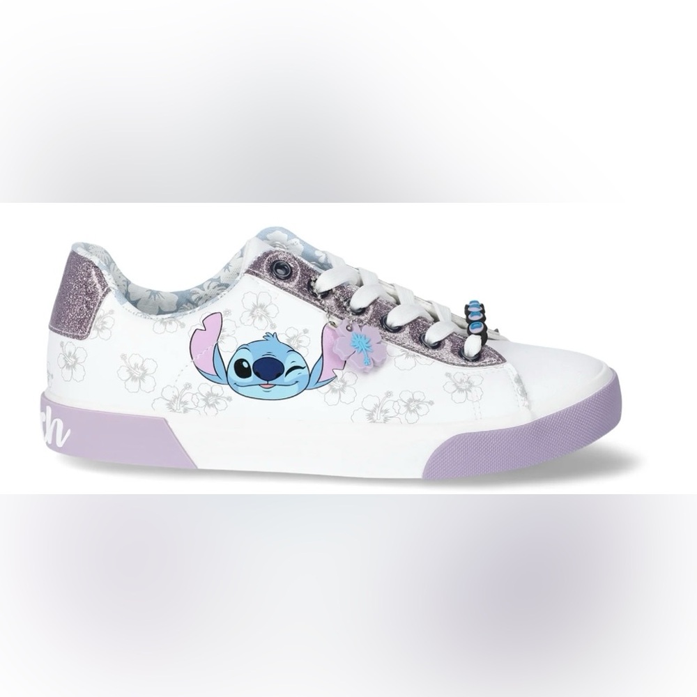Disney Stitch Women's Low Top Lace Up Sneaker - Picture 5 of 7